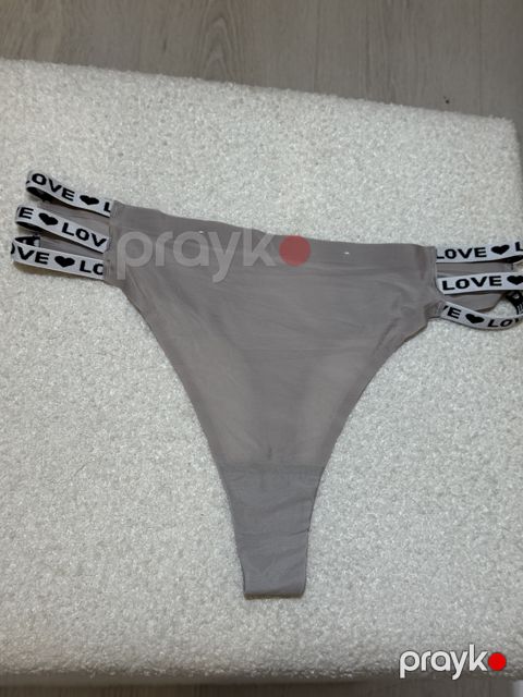 Strinq qadınlar üçün 2492379, boz, neylon/spandeks, ölçü One size — Bakı
