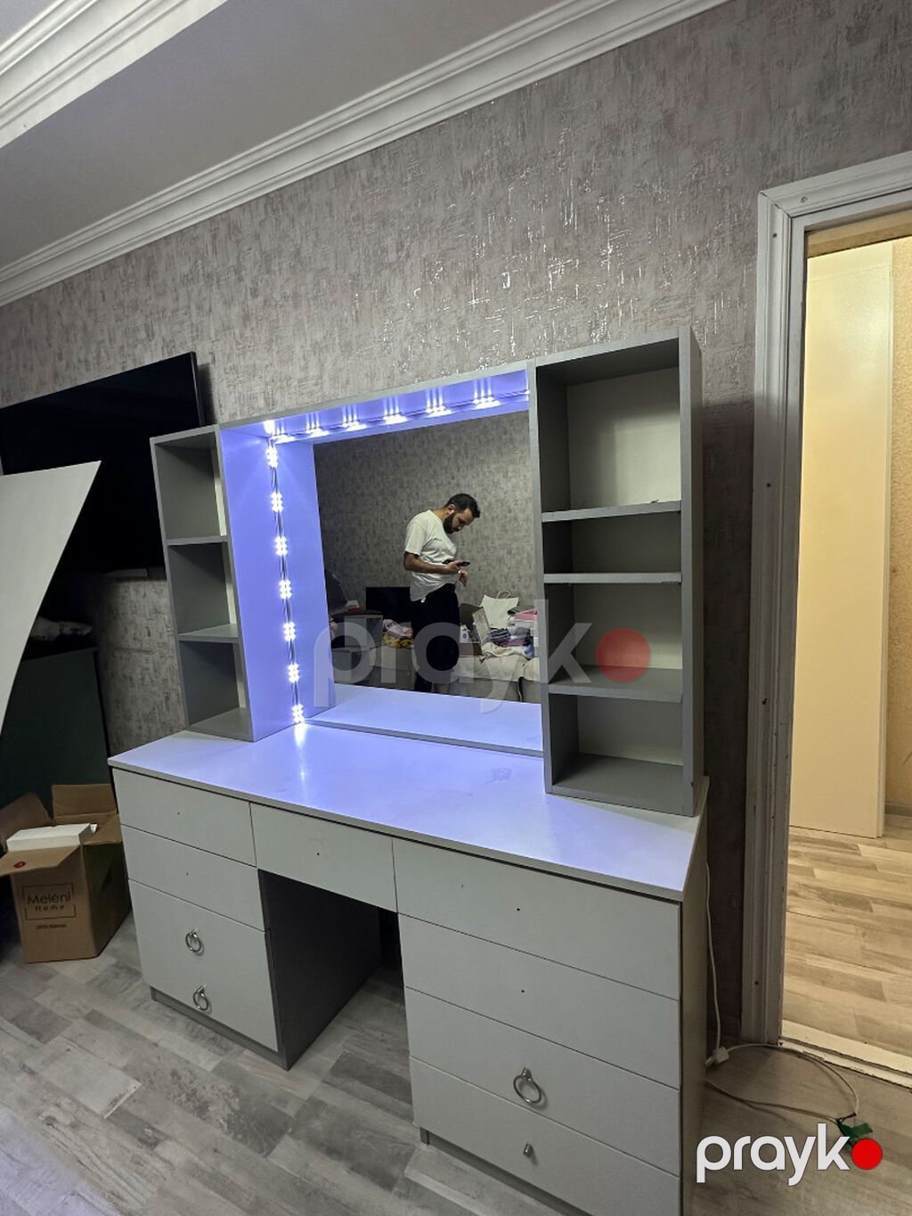 İşlənmiş, MDF, Kvadrat masa — Masalar, Bakı (2)