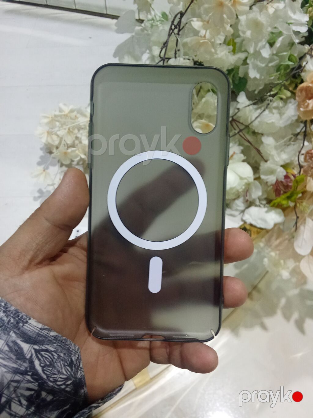 Maqnitli telefon qabı – iPhone X/XS üçün - Uyğunluq: iPhone X və — Digər, Digah (2)