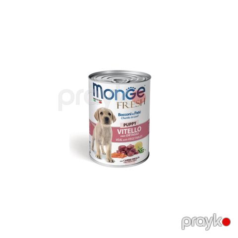 Nəm yem Monge Fresh Puppy Vitello, küçüklər üçün, 400 q — Bakı
