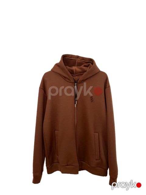 Qadınlar üçün hudi 6001194, qəhvəyi, pambıq, ölçü XXL — Bakı