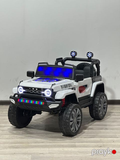 Uşaq elektrik avtomobili 9199, ağ — Bakı