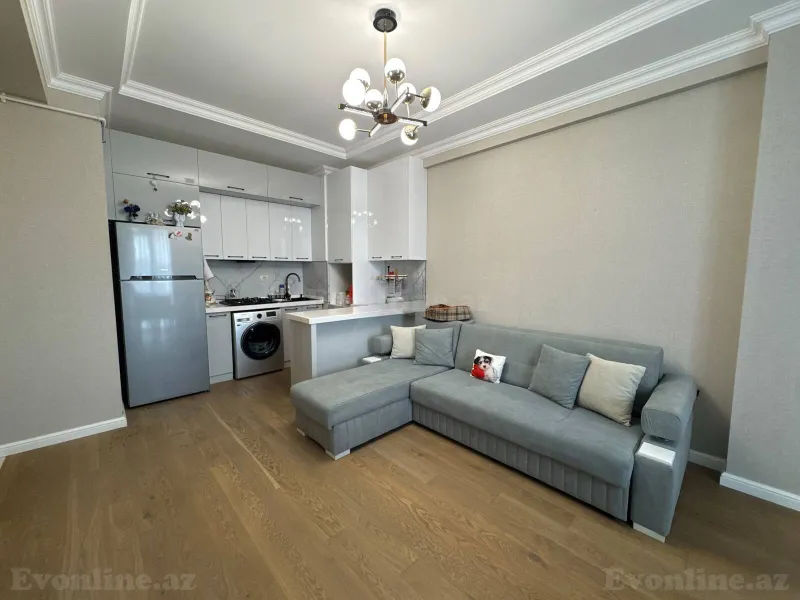 Satılır 2 otaqlı Mənzil Yeni tikili 47 m² Bakı, Yasamal r., İnşaatçılar m — Mənzil, Bakı (3)
