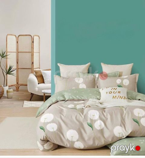 Yataq dəsti Zarina Home SHA-00003240, avro, rəngbərəng, ranfors, yorğan üzü 200x230 sm, mələfə 250x250 sm, yastıq üzü 50х70 sm/2 əd — Bakı