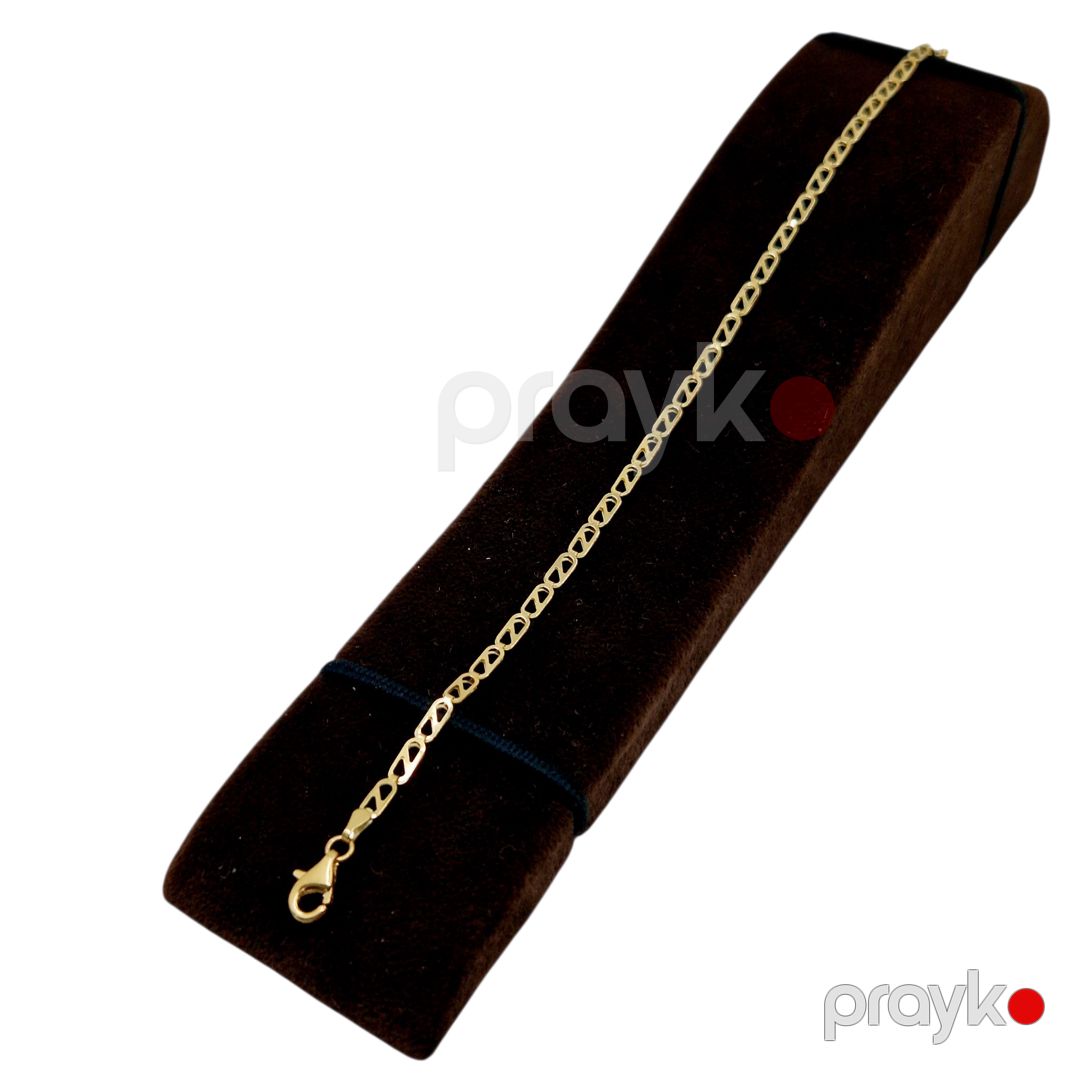Qızıl qolbaq Azgold 10035,qızıl 585 əyar — Mallar, Bakı (2)