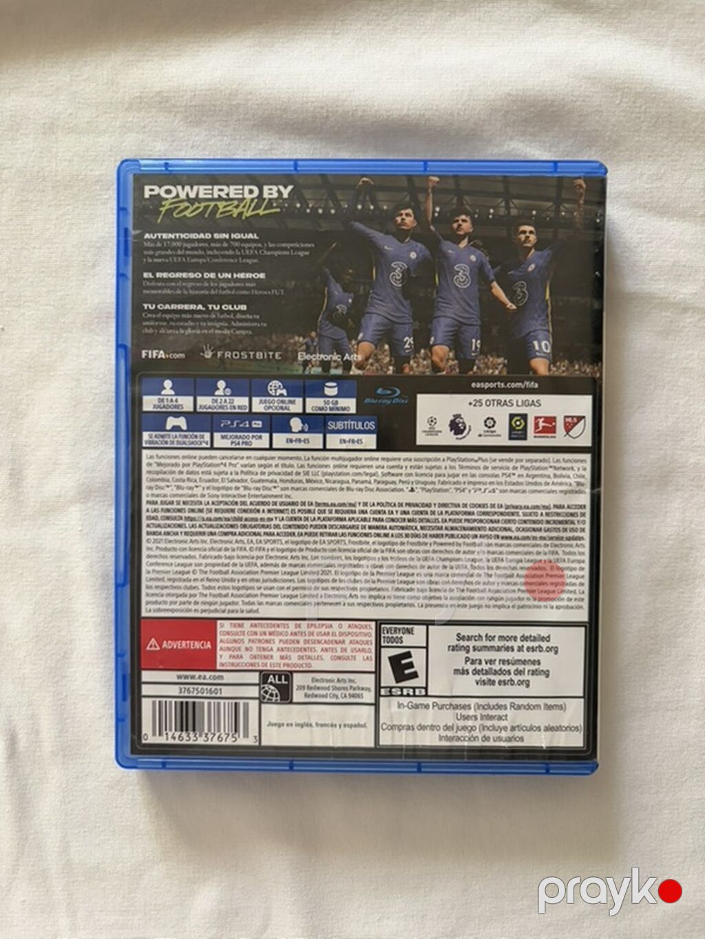 PS4 üçün Fıfa 22 oyunu Her şeyi işlekdir Giymət-35₼ — Oyun konsolları, Digah (4)