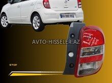 Nissan Micra 2011 2014 stop işıqları — Bakı