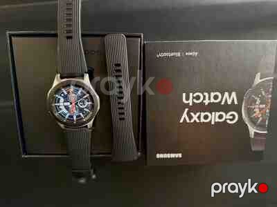 Samsung Galaxy Watch Silver 46mm — Mallar, Bakı (2)