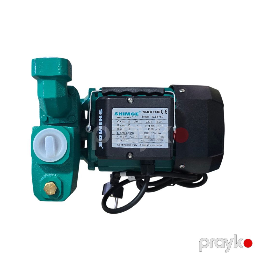 Su nasosu Shimge WZB750 1147Ş səthi nasos 220 Vt, 8 m — Mallar, Bakı (3)