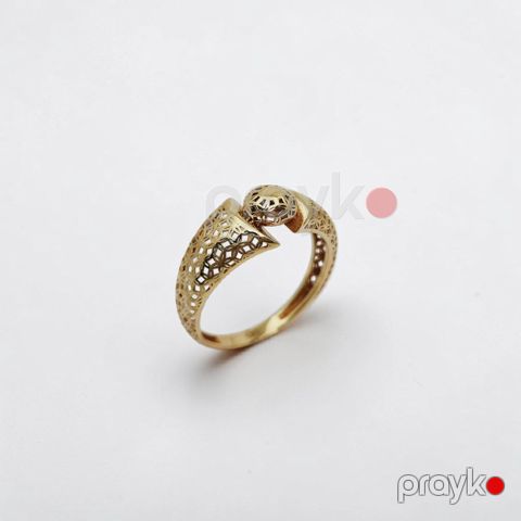 Üzük qadınlar üçün Azgold 10468, qızıl 585 əyar VJ170350 No Brand — Bakı