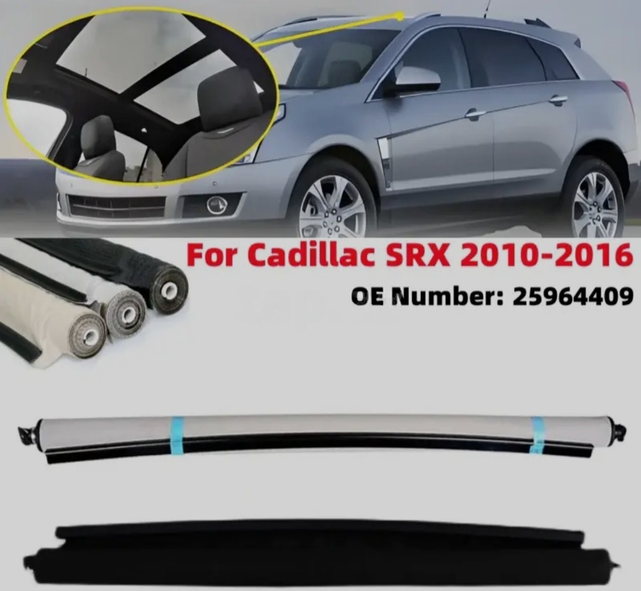 Lyuk pərdəsi Cadillac SRX 2010-2016 — Bakı