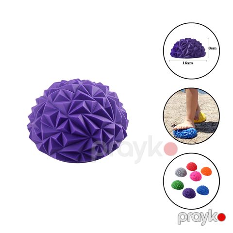 Yarıyumru massaj topu ayaqlar üçün Gymnic 1022 PVC, bənövşəyi, 16 sm — Bakı