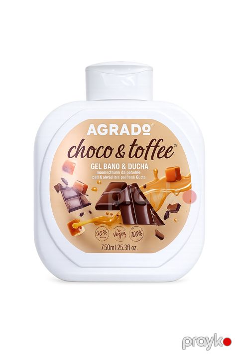 Duş geli Agrado Choco & Toffee, 750 ml — Bakı
