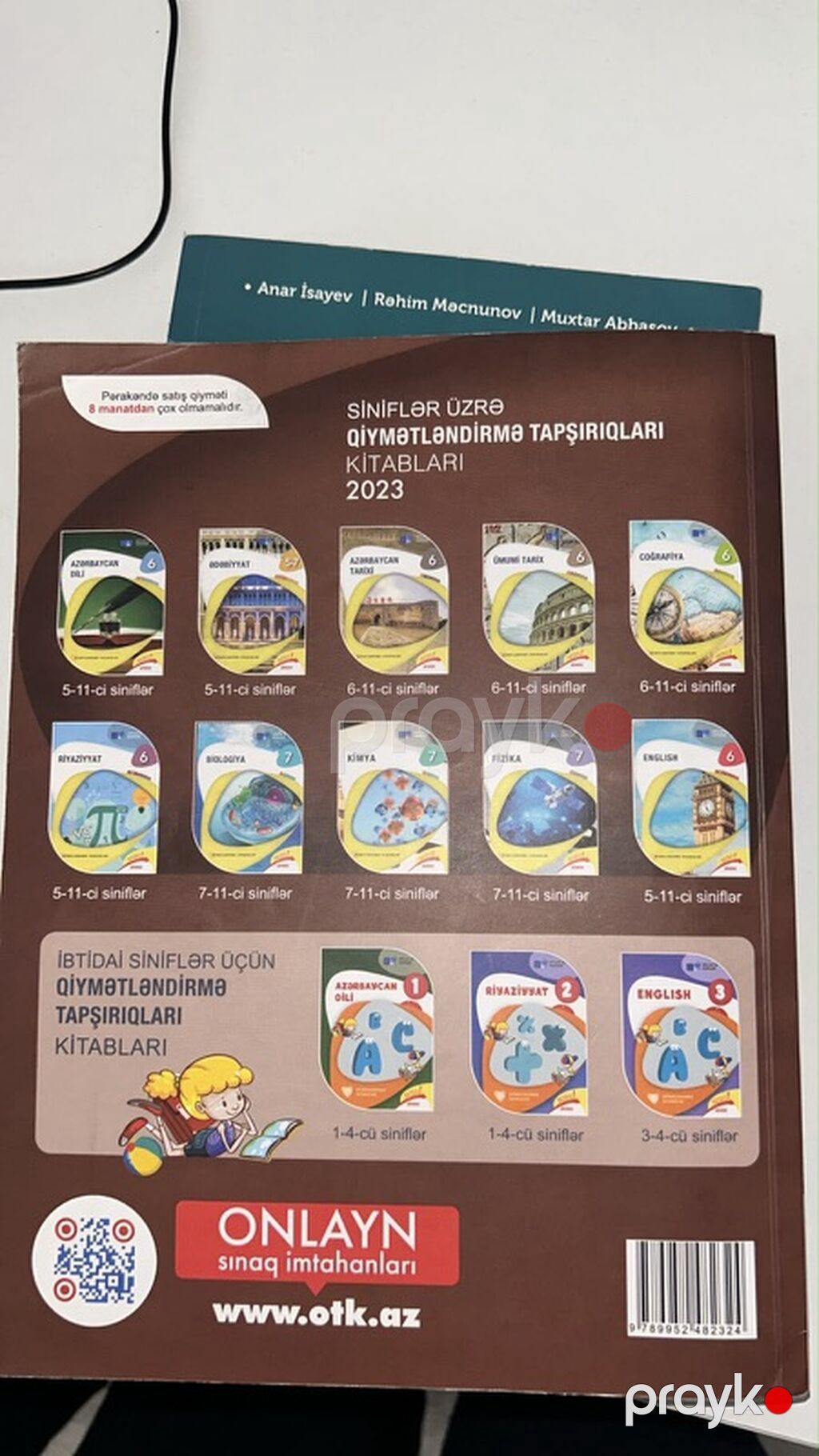Məhsul: “2023 Test Toplusu – Tarix (I hissə)” Nəşriyyat: Abituriyent — Kitablar, Bakı (2)