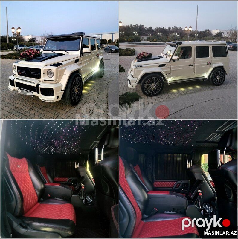 Mercedes Brabus Qalik, 2019 il — Minik avtomobili icarəsi, Bakı (4)