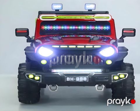 Uşaq elektrik avtomobili Jeep SUV BH898-4_kz197, qırmızı — Bakı