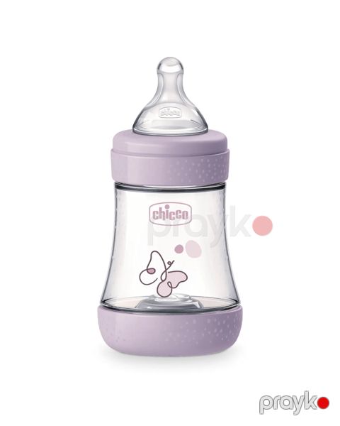 Qidalanma üçün qab Chicco Perfect5, 0+ ay, plastik/silikon, 150 ml, bənövşəyi — Bakı
