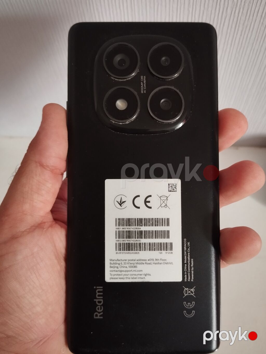 Redmi Note 14 Pro, 512 GB, rəng - Qara, İki sim kartlı — Xiaomi, Mehdiabad (3)