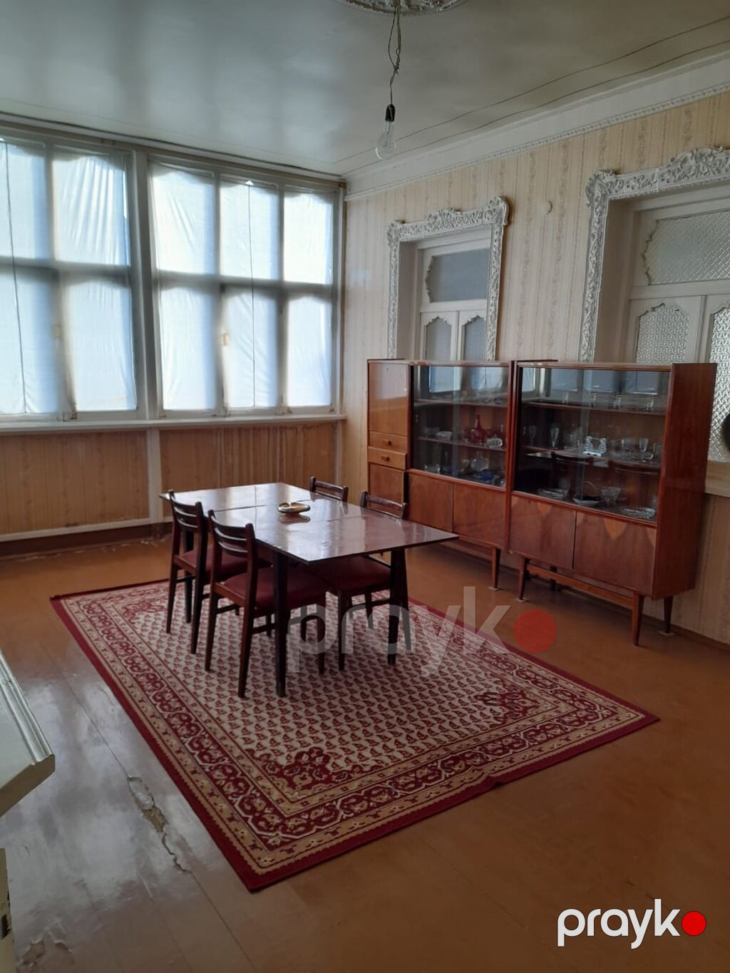Köhnə üslubda, həyətyanı sahəsi olan təkmərtəbəli ev - Giriş: ağ — Ev, villa, Şəmkir (6)