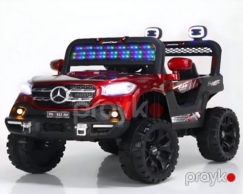 Uşaq elektrik avtomobili Mercedes A615-4_kz197, qırmızı — Bakı