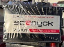 Zapusk 75Ah akkumulyator – Belarusiya istehsalı, 6 ay rəsmi zəmanət — Bakı