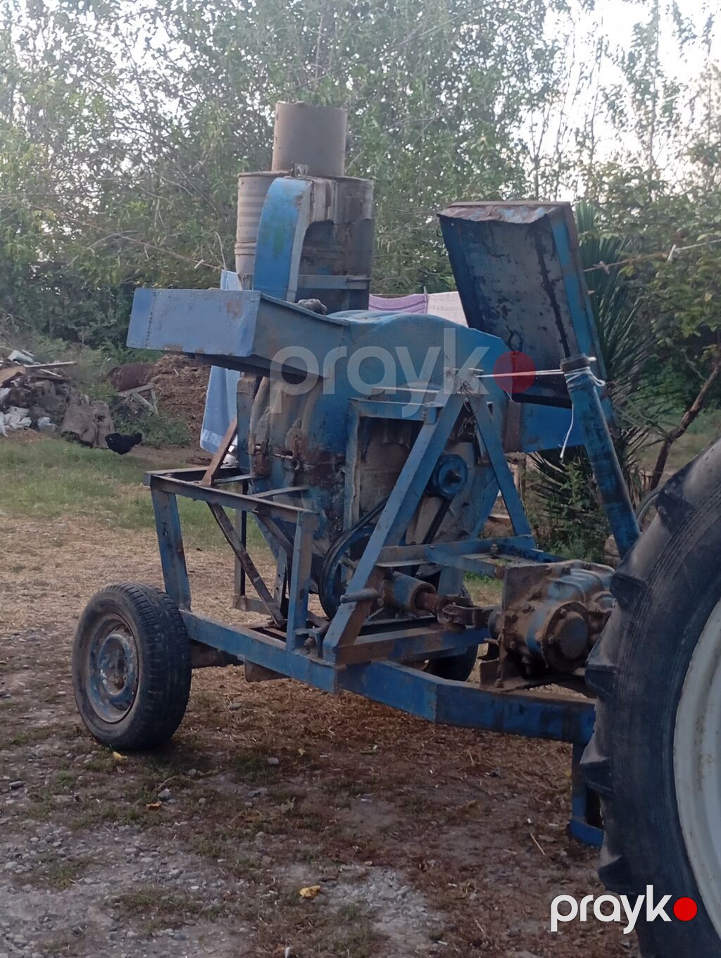 Kənd təsərrüfatı üçün daşınan yem (saman/ot) doğrayıcı-kombayn qurğusu — Kənd təsərrüfatı avadanlığı, İmişli (7)