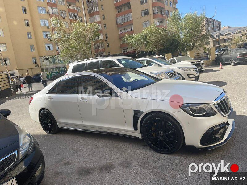 Mercedes S class 2020, 2020 il — Minik avtomobili icarəsi, Bakı (4)