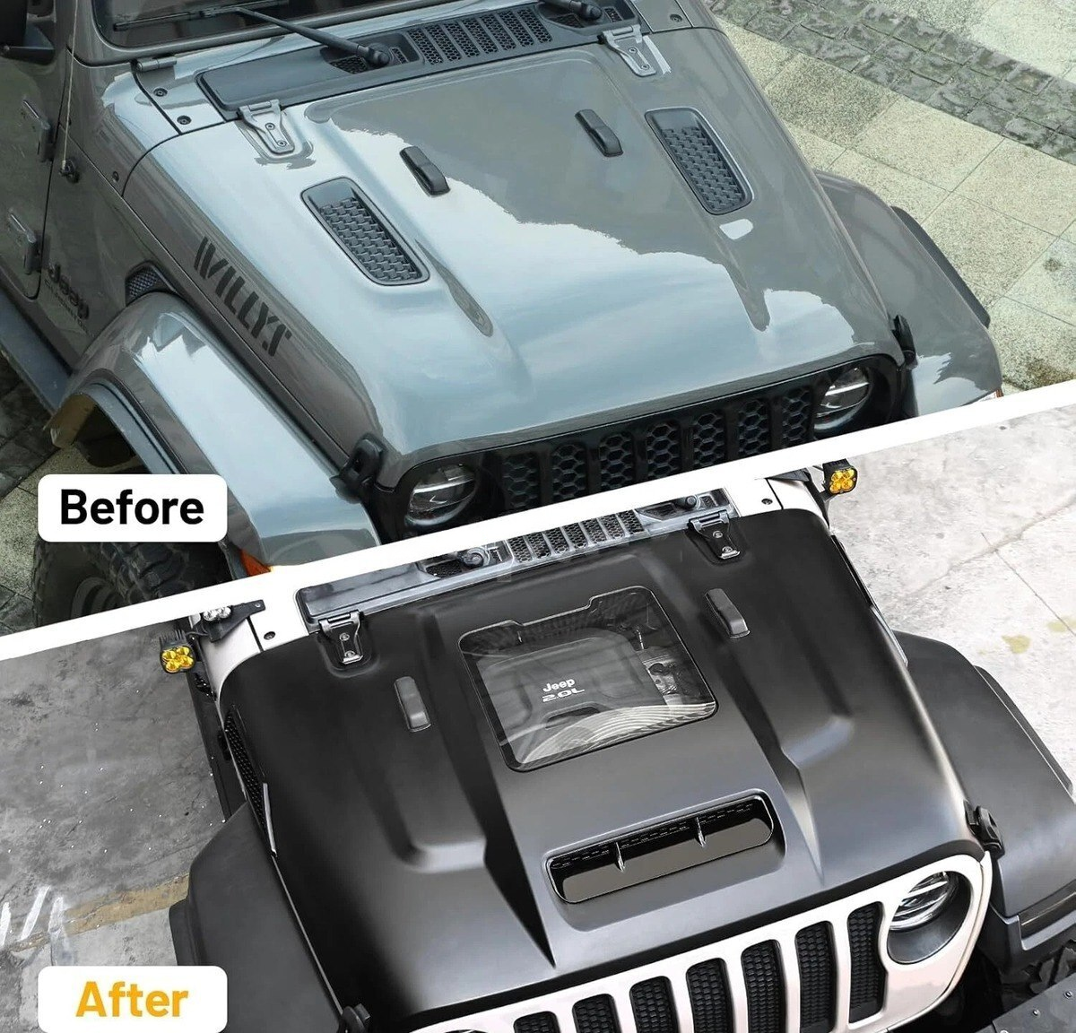 Kapot Jeep Wrangler Capsule style — Bakı