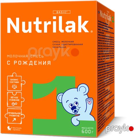 Quru südlü qatışıq Nutrilak 1, 0-6 ay, 600 q — Bakı