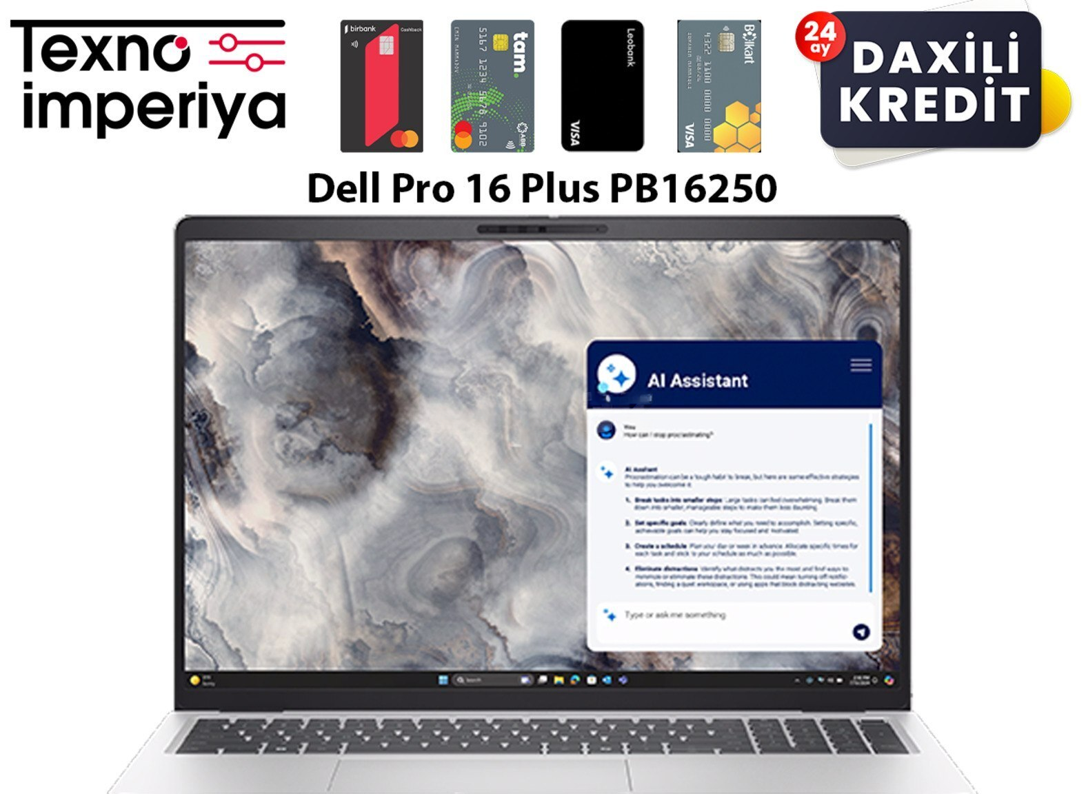Dell notbuk — Bakı