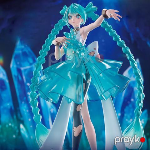 Qəhrəman fiquru Bandai Vocaloid Banpresto Evolve Clearluxe Hatsune Miku Emerald Gem, plastik, 1 ədəd — Bakı