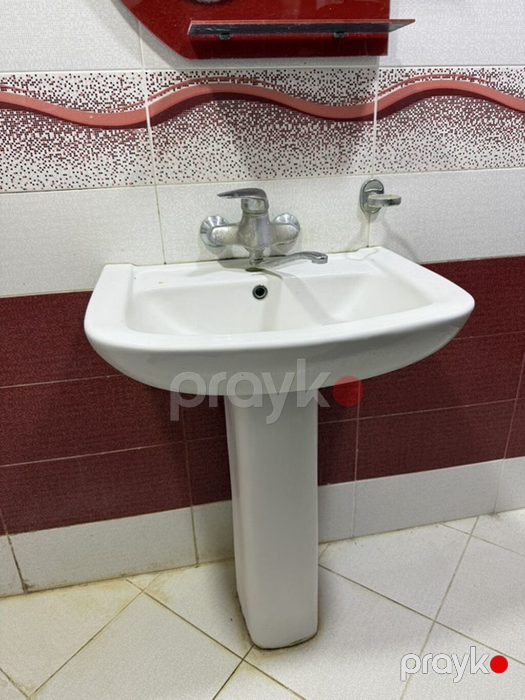 Ayaqüstü (pedestal) hamam/lavabo dəsti - Material: sanitar — Lavabolar, Masazır (3)