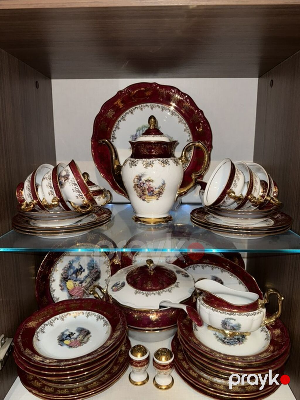 Çay dəsti — Süfrə qabı, Qobu (2)