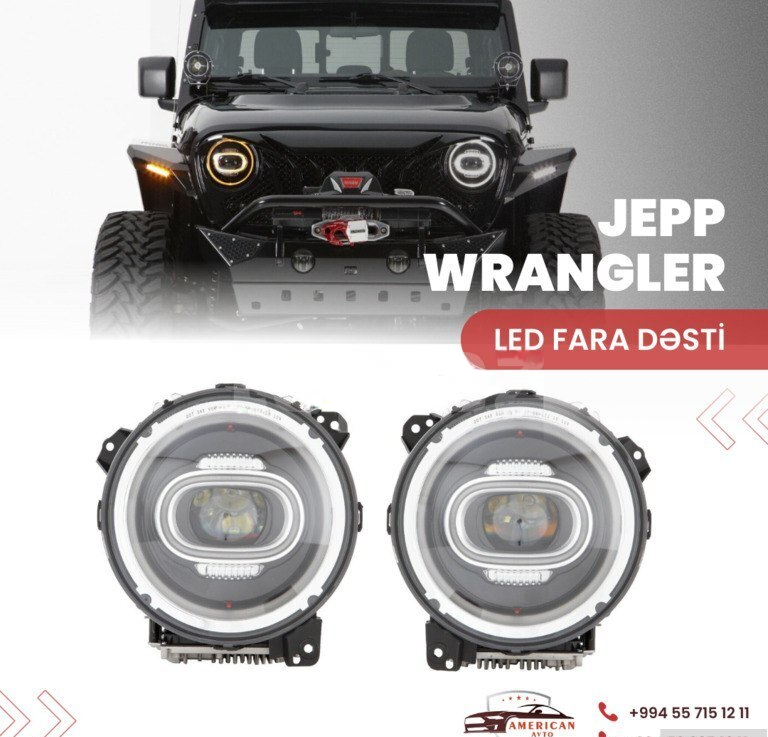 LED fara dəsti Jeep Wrangler — Bakı