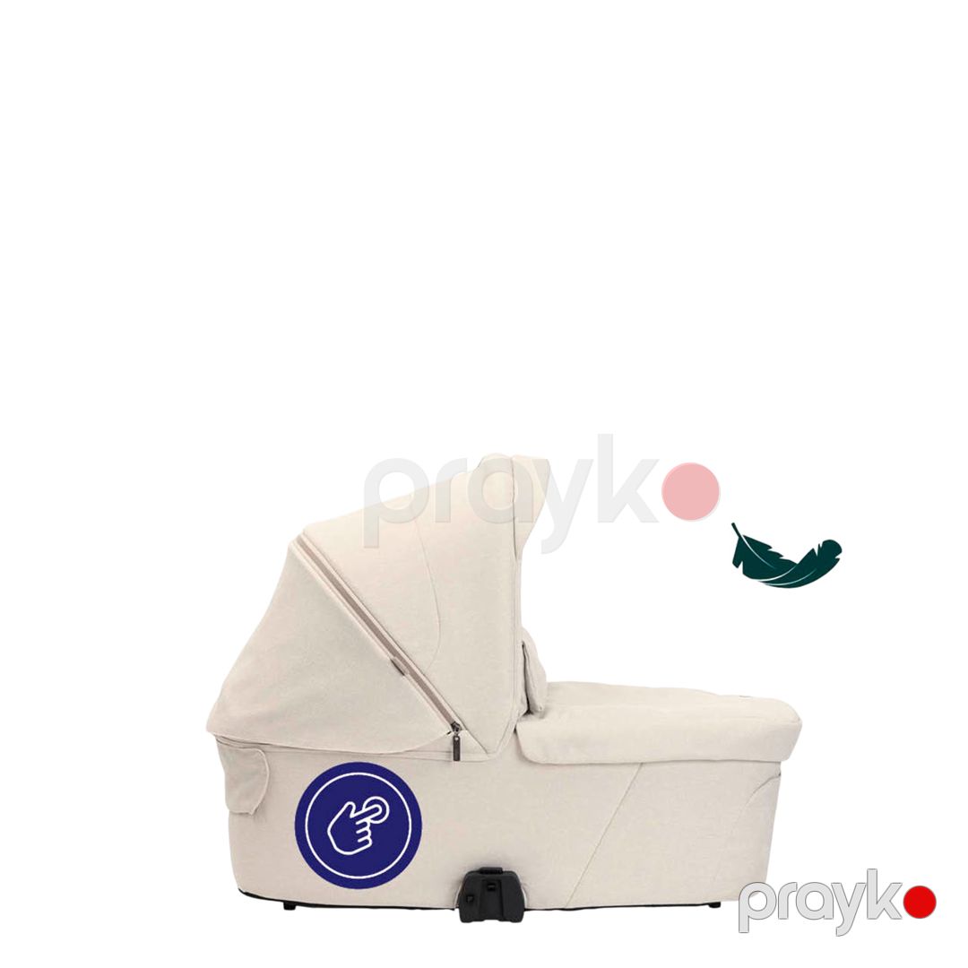 Uşaq arabası üçün beşik Chicco Flexi, bej — Mallar, Bakı (3)
