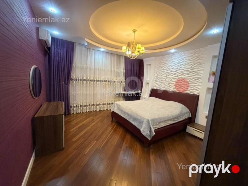 Kirayə 4 otaqlı Bina evi menzil (Yeni tikili), 200 m², Xətai rayonu — Mənzil, Bakı (6)
