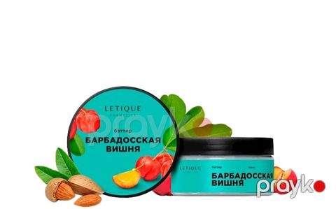 Krem-butter bədən üçün Letique Cosmetics Barbados albalı 200 ml — Bakı
