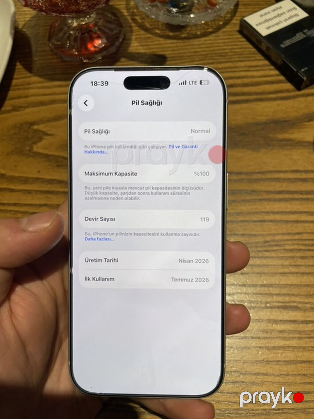 IPhone 17 Pro, Gümüşü, Simsiz şarj, Face ID — Apple iPhone, Bakı (7)