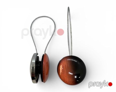 Pərdə üçün maqnitli bağlayıcılar N099, tros 20 sm, qara/qırmızı, 2 əd — Bakı