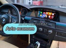 BMW E60 android monitor — Bakı