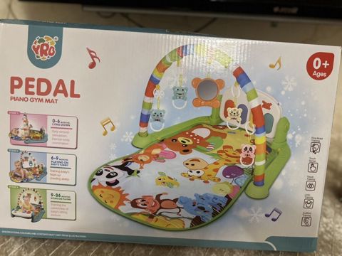 Pedal Piano Gym Mat – körpələr üçün musiqili inkişaf xalçası - Yaş — Bakı