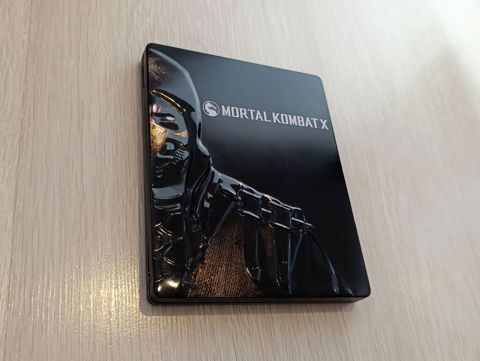 Son qiymət—Steelbook MK XL PS4 diski nöqtə cızıqsız Təsvir — Bakı