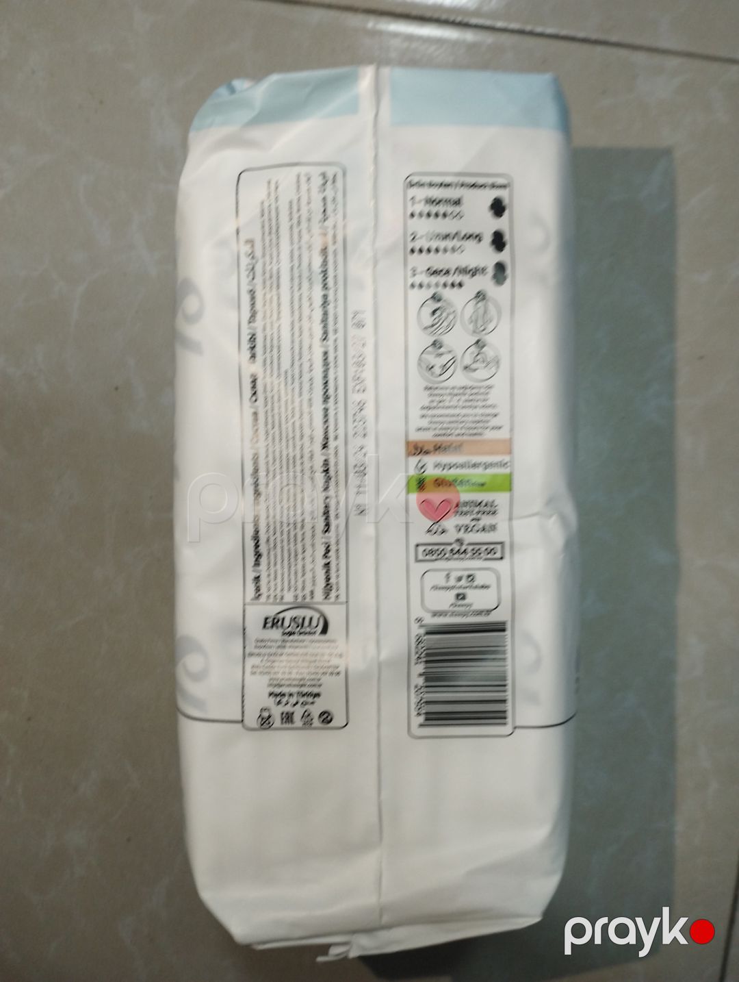 Gigiyenik bezlər Sleepy bionatural 3, 18 əd — Mallar, Bakı (2)