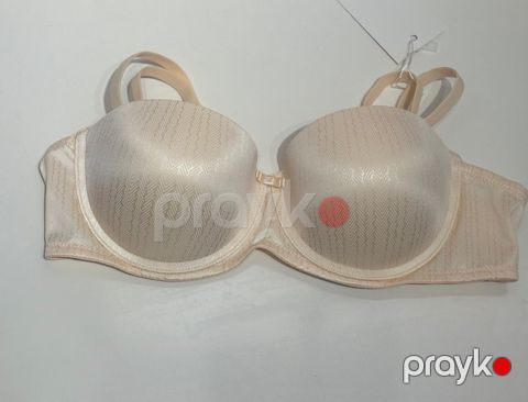 Büsthalter 00067, bej, neylon/spandeks/pambıq, ölçü 75B — Bakı