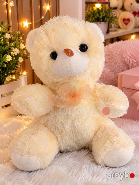 Yumşaq oyuncaq, peluş, krem, 1+ yaş — Bakı