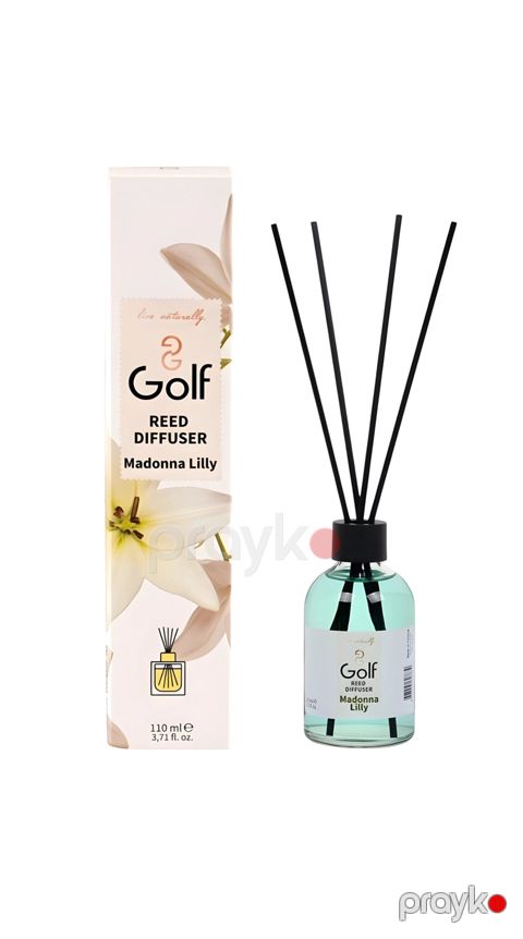 Aromatik diffuzor Golf Reed Madonna Lilly, 110 ml — Bakı