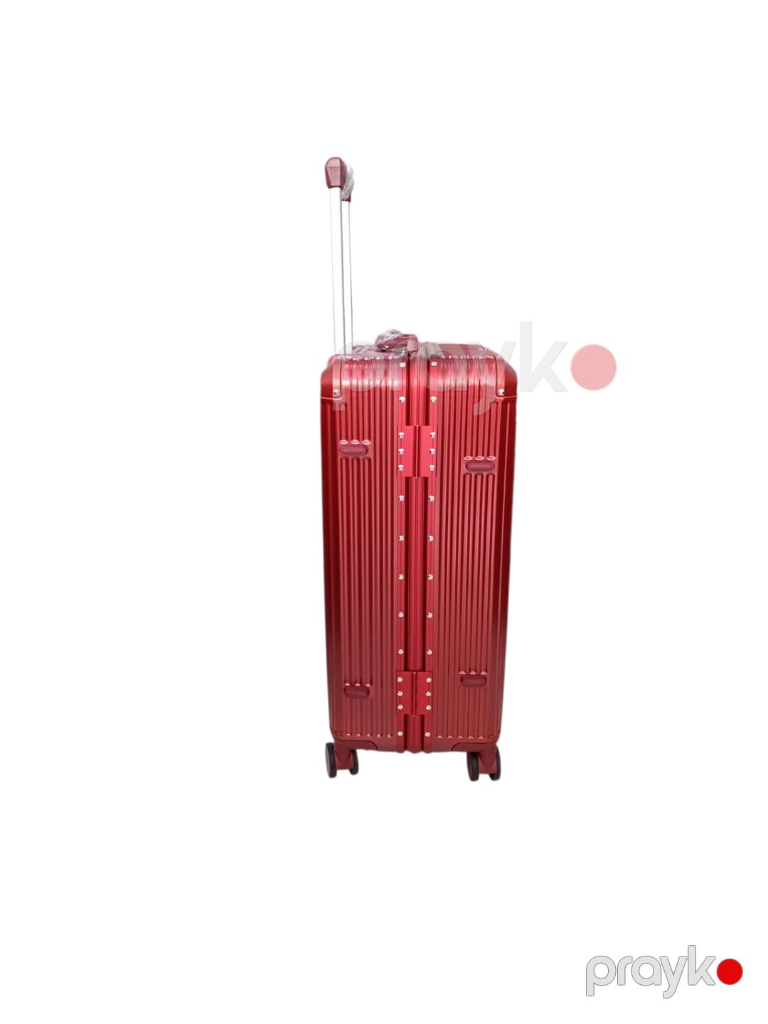 Çamadan RS_5639, polipropilen, qırmızı, 4 təkər, ölçü S — Çamadanlar, Bakı (2)