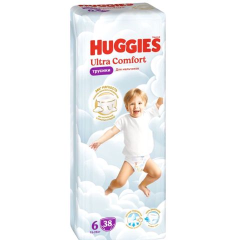 Uşaq bezləri Huggies Ultra Comfort N6, 38 əd — Bakı