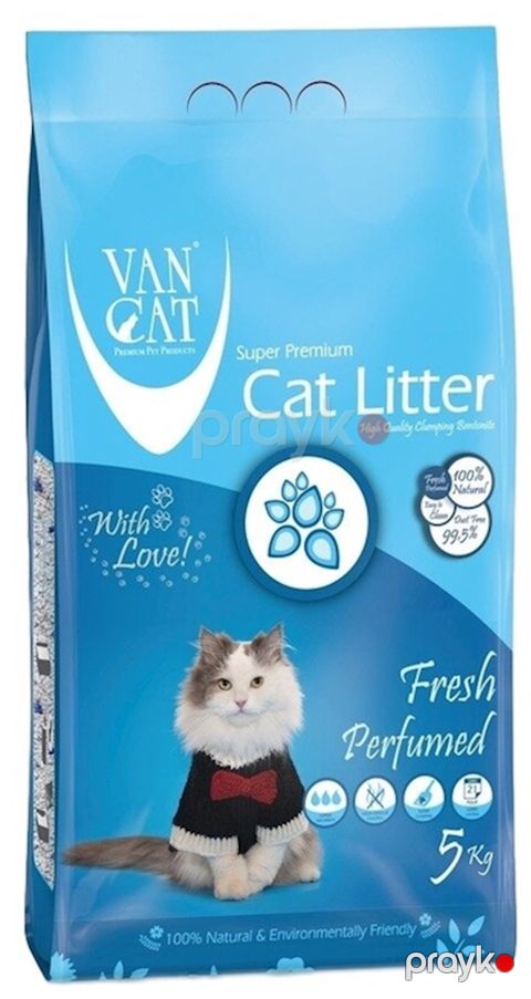 Kəsəkli doldurucu Van Cat bahar təravətinin ətri ilə, 5 kq — Bakı