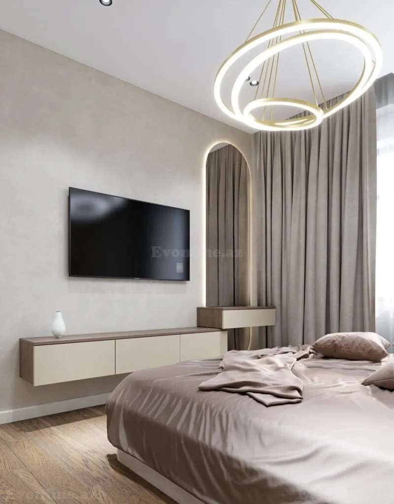 Kirayə verilir 3 otaqlı Mənzil Yeni tikili 80 m² Bakı, Yasamal r., İnşaatçılar m., Yasamal — Mənzil, Bakı (4)
